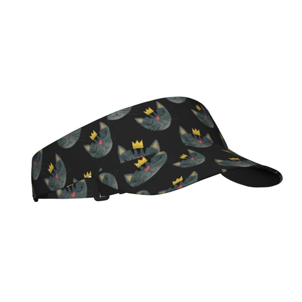 Balery Faces Of The Cat Gorra deportiva con visera ajustable para mujer y hombre (talla única)