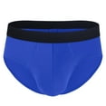 thumbnail image 1 of Birdeem Mens Household Fallow Ventilate Polyester Underwear Solid Color Open Briefs, 1 of 9