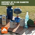 thumbnail image 3 of Ozark Trail 4-Piece All-in-One Portable Camping Stove Adapter and Stand Set, Propane Compatible, 3 of 14
