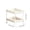 White_S, variant on FEOLGEHLY Freestanding White Plastic Storage Shelf 4-Tier Organizer Rack for Indoor Home Durable Multi-Tier Rack with Perforated Shelves No Wheels (White_L)
