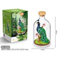 thumbnail image 1 of Creative Animal Building Blocks, Particle Toys, Butterfly, Peacock, Lion, Octopus Marine Life Decorations, Dustproof,, 1 of 5