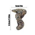 thumbnail image 3 of Maojin Toy Story Juguetes 7 Piezas Pulsera de Serpiente de Juguete Pulsera de Serpiente de simulación de PVC Pulsera de Serpiente Falsa Juguetes de Broma Juguetes traviesos aterradores, 3 of 3