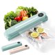 thumbnail image 1 of Máquina de sellado al vacío Ahorrador de alimentos húmedos y secos | Sistema de sellado automático con 10 bolsas | Diseño compacto de ABS | Conservación y almacenamiento prolongado de alimentos |, 1 of 10