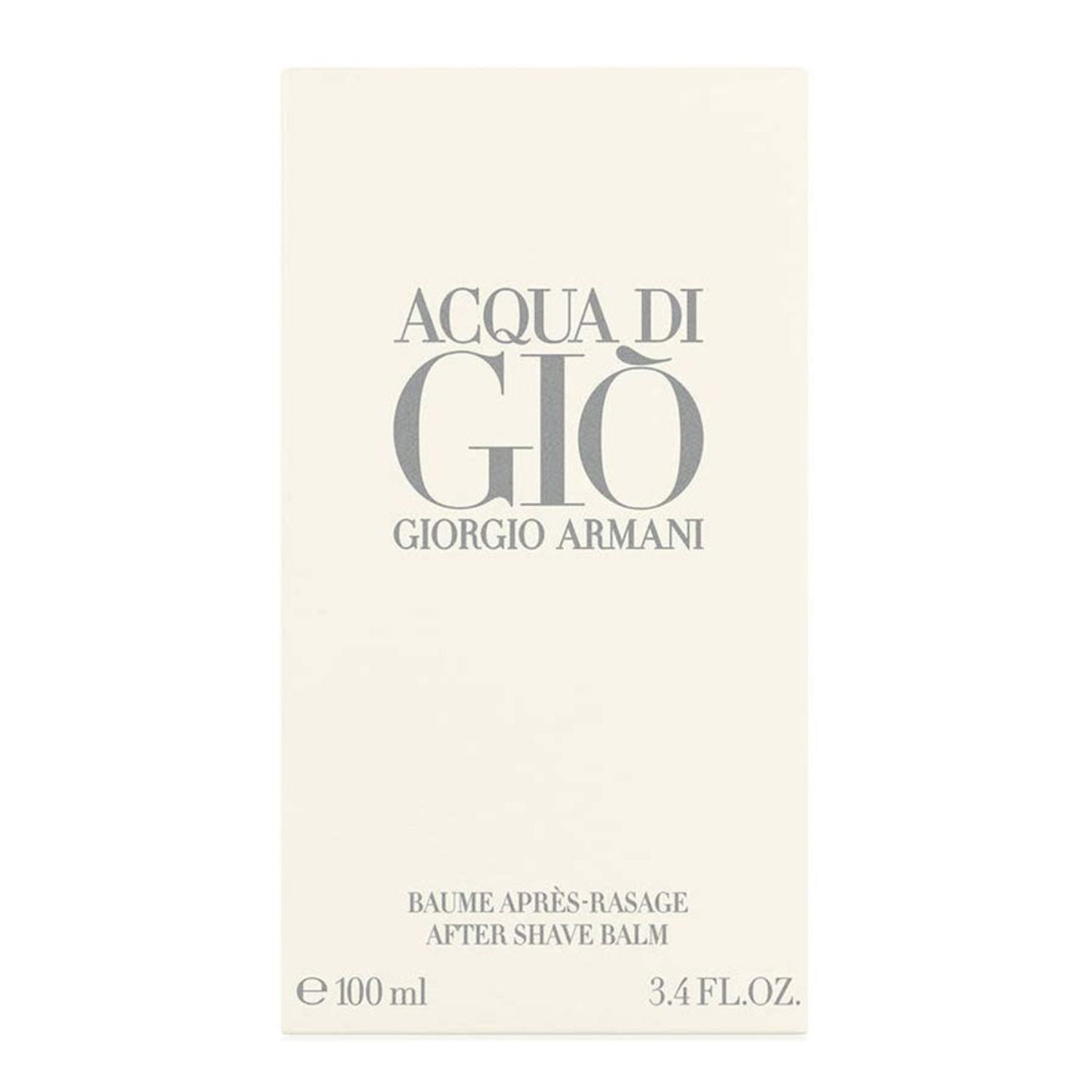 Giorgio Armani Acqua Di Gio Aftershave Balm, 3.4 Oz, Soothing and 