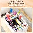 thumbnail image 4 of Arcticwind 5-Tier Medicine Organizer, Medicine Storage Box Cabinet, Portable Medicine Cabinet with Plastic Handle with Removable Tray,First Aid Kit for Home,Travel, RV, Dorm(6.5*12.20*11.81 in ), 4 of 6