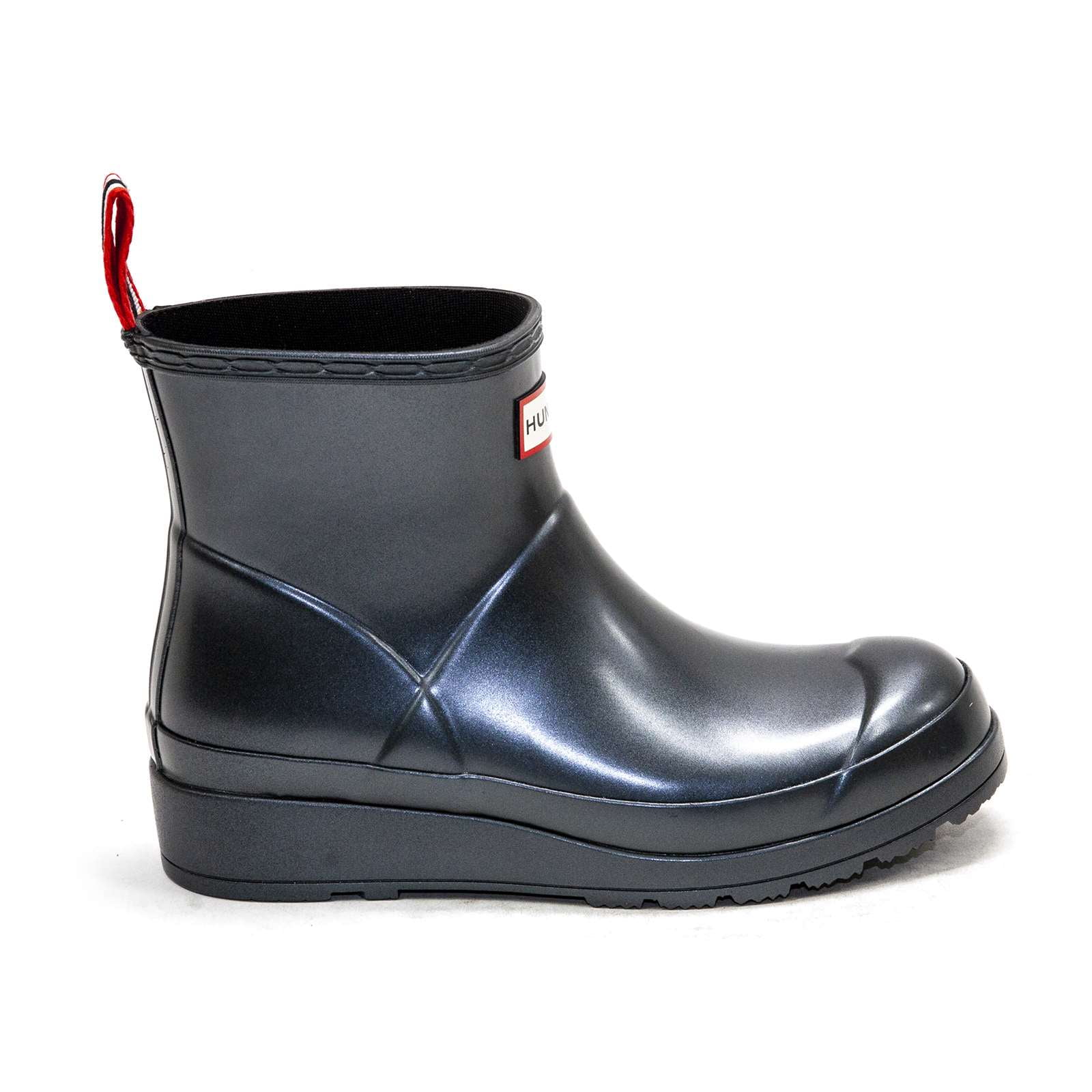 レインシューズ HUNTER WOMEN Original Play Nebula Short Rain Boots Black WFS Hunter Women's Original Play Short Nebula Rain Boots, Black