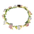 thumbnail image 4 of Diadema Floral LED, Decoración De Boda Para Mujer, Diadema Brillante Para Cosplay Moderna, Estilo B, 4 of 8