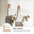 thumbnail image 3 of WEUVEB 30 Pcs Cork Stoppers Chocolate Round Decanter Stopper Replacement for Glass Bottles, 3 of 8
