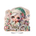thumbnail image 1 of 5D DIY Art Decoraciones Mesa Kits Adornos Kit Acrílico Forma Especial Angel Girl, 1 of 9