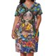 thumbnail image 3 of Vestido Protector holgado de verano para mujer prenda de lujo con bolsillos de noche, 3 of 7