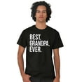 thumbnail image 5 of Best Grandpa Ever Grandfather Poppop Men's Graphic T Shirt Tees Brisco Brands S, 5 of 5