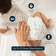 thumbnail image 3 of Millie Moon Luxury Diapers – Size 3  CloudTouch™ Softness  Hypoallergenic, Ultra-Absorbent  27 Count, 3 of 6