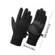 thumbnail image 3 of Guantes de exterior para hombre para acampada y senderismo en invierno con terciopelo añadido, gruesos, resistentes al viento y cálidos, para esquiar y hacer senderismo, de poliéster., 3 of 6