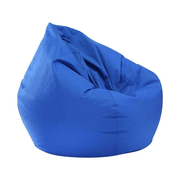 EcoNesxp Waterproof zipper bean bag canvas chair cover bean bag chair adult children sofa chair storage bag leisure bag non-filled lazy bean bag chair cover