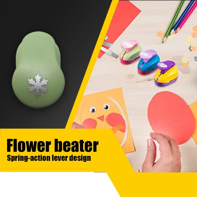 Hole Puncher Cards Labor-saving Photo Album Handmade Decoration Tool Accessories Easy and Fast Manual Tools Consistent Design Snowflake