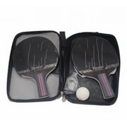 WHIZZ Table Tennis Racket Set Penhold Training 2-Pack