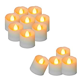 flameless flickering centerpieces amber
