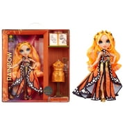 Rainbow High Fantastic Fashion Poppy Rowan Orange 11 Doll Playset w/ 2 Outfits, Accessories, Kids Gift 4-12