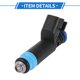thumbnail image 5 of Inyector de combustible Unique Bargains 1 Pcs No.04861238AC para Dodge Grand Caravan 3.8 2001-2007, 5 of 7