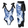 thumbnail image 1 of Gibobby Traje de Baño Sexy Bikini Bikini de talle para mujer Trajes de baño de dos piezas con realce sexy Traje de baño vintage Conjunto de bikini con es(Azul,XL), 1 of 4