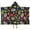 Cute Hedgehog Pattern, variant on Cute Hedgehog Hooded Bath Towel,50"x30" for Ages 3 To 12 Kids, Quick Dry Lightweight Soft Microfiber Hood Beach Towel Cover Up for Kids