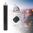 thumbnail image 2 of 1. 10cm Aluminum Alloy 1/4-20 Threaded Extension Rod for Camera Tripods & Live Streaming Stabilization, 2 of 9