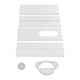 thumbnail image 1 of Kit de ventilación de ventana de aire acondicionado ajustable, ventilación de ventana de aire acondicionado, deflector retráctil, kit de ventana de aire acondicionado portátil, máxima confiabilidad, 1 of 8