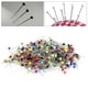 thumbnail image 1 of Alfileres de cabeza de perla de color, 500 piezas de accesorios de costura de cabeza de perla de plástico Alfileres de cabeza de perla Los mejores en su clase, 1 of 14