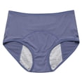 thumbnail image 2 of Women's High Waisted Cotton Underwear Soft Breathable Panties Stretch Briefs Ladies Panties Light Purple XL, 2 of 6