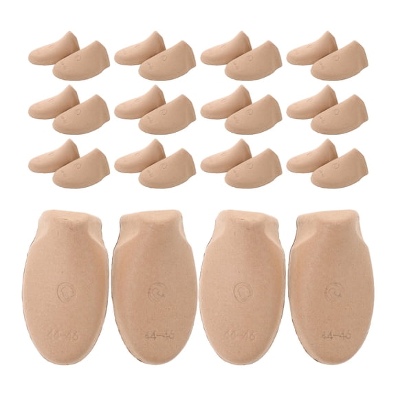 LOLIPPYY 20 Pairs Breathable Paper Pulp Shoe Trees for Boots and Sneakers, Shoe Shape Support Inserts to Maintain Fit