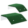 thumbnail image 1 of OULII 2Pcs Animal Saving Escape Ramp For Pool With Plastic Green Design For Small Pets, 1 of 7