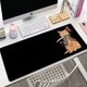thumbnail image 3 of Alfombrilla grande para ratón de Anime, accesorios para juegos de gato rosa, alfombrilla para teclado de ordenador de oficina Kawaii, 400x900, alfombrilla de escritorio para ordenador portátil y Gamer, 3 of 5