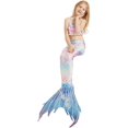 thumbnail image 5 of Mermaid Tails for Swimming for Girls Kids Swimsuits Costumes Tale Bathing Suit Bikini Set（No Monofin）_Special Gift, 5 of 5