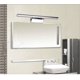 thumbnail image 2 of (white light)LED Mirror Front Light Cool White Light Adjustable Stainless Steel Wall Light Bedroom Mirror Cabinet Light ,40CM/5W, 2 of 5