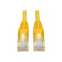 Tripp Lite 15ft Cat5e 350MHz Snagless Molded Patch Cable (RJ45 M/M) - Yellow