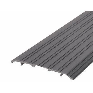 CRL TH017D36 Dark Bronze 7" x 1/2" Saddle Aluminum Threshold - 36-1/2" in Length