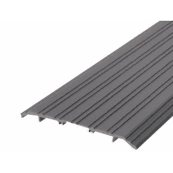 CRL TH017D36 Dark Bronze 7" x 1/2" Saddle Aluminum Threshold - 36-1/2" in Length