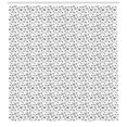 thumbnail image 3 of Ambesonne Astrology Shower Curtain, Monochrome, 69"Wx75"L, Black Grey White, 3 of 3