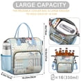 thumbnail image 5 of Pioneer Flower Floral Print Pattern Womens Lunch Box for Work,Insulated Large Lunch Bag for Tween and Teen,Loncheras Para Mujer,Leakproof Adult Lunch Bag for Work,Beach,Travel,Picnic,Camping, 5 of 7