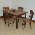 thumbnail image 4 of A &amp; L Furniture Hickory Panel Back Dining Side Chair, 4 of 5