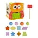 thumbnail image 1 of Juguete de madera para clasificar formas y colores, clasificador de formas, juego interactivo de combinación práctico, educativo para niños de 3 años, 1 of 9
