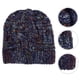 thumbnail image 2 of 1 pieza de gorro de lana, gorro de lana para tejer, gorro cálido, gorro de cola de caballo para mujer, niña, 2 of 5