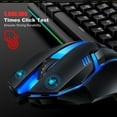 thumbnail image 3 of Mice Ergonomics Wired Gamer Mouse Flank Cable Laptop Mouse new. PC Gaming Hot A0, 3 of 9