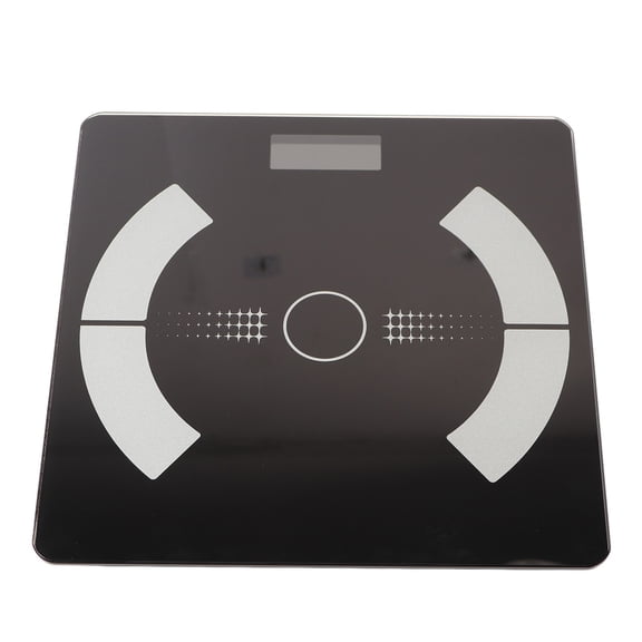 M Buder Smart Scale Energy Saving Accurate Body Composition Digital Bluetooth Rechargeable Fat Scale for Weight, Black (11.4 inches / 29 cm)