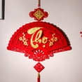 thumbnail image 4 of Hanging Wall Decor,Vietnamese New Year Decorations 2025 | Vietnamese New Year Ornament Red New Year Home Decoration Spring Festival Decorations Chinese Spring Festival Red Ornament New Year Dec, 4 of 8