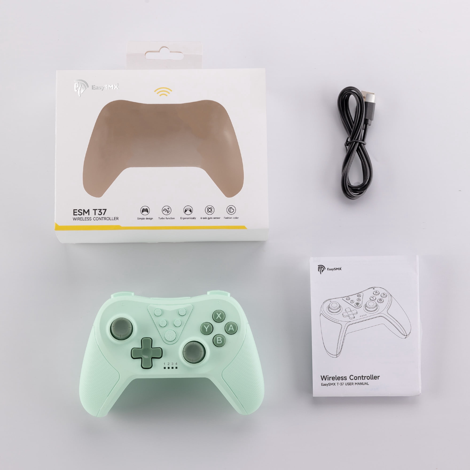 EasySMX T37 Game Controller, Suitable for Nintendo Switch, Steam