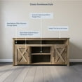 thumbnail image 3 of BELLEZE TV Stand Media Entertainment Center Console - Corin (Wood), 3 of 7