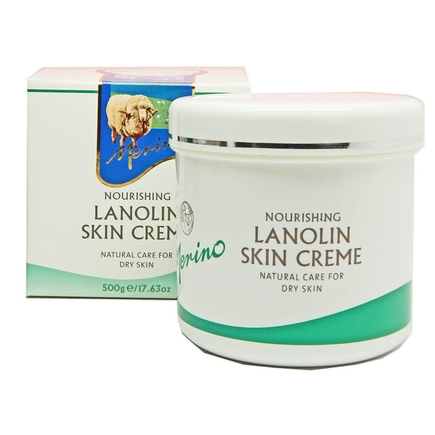 New Zealand Merino Lanolin Dry Skin Lanolin Cream for Cracked Heels, Elbows and Soft Hands
