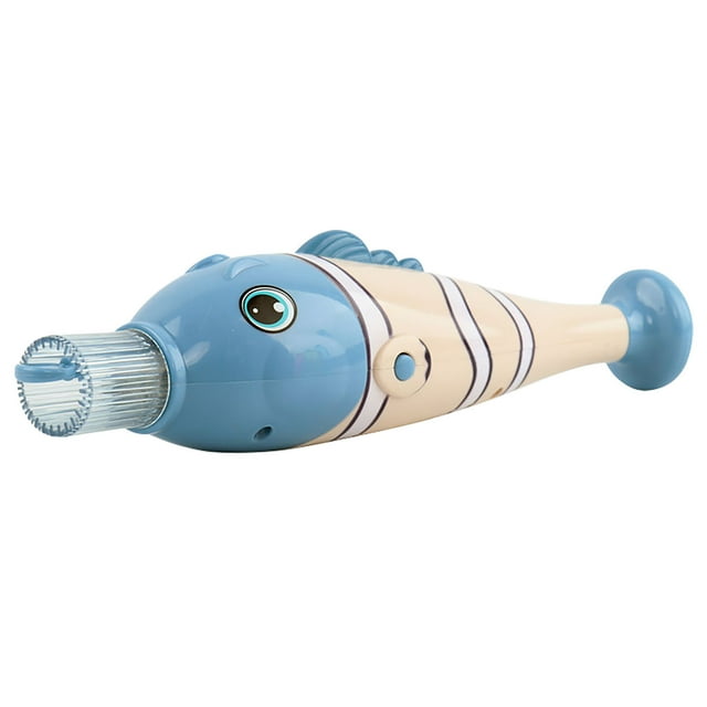 XFGOU Bubble Machine Toys and Hobbies Elastic Smoke Bubble Machine Toy Girl Electric Bubble Blowing Space Fish 70ML Bable Toy
