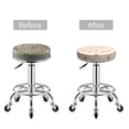 thumbnail image 3 of Uemuo Funny Chicken Pattern Round Bar Stool Seat Covers Washable Stool Cushion Slipcover Elastic Bar Chair Covers-, 3 of 7